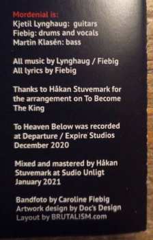 CD Mordenial: To Heaven Below