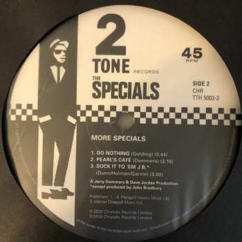 2LP/SP The Specials: More Specials