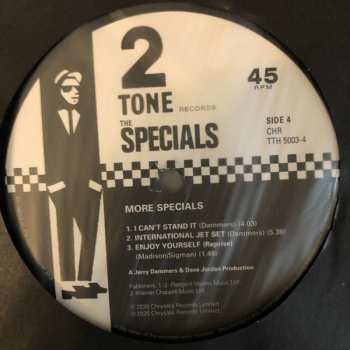 2LP/SP The Specials: More Specials