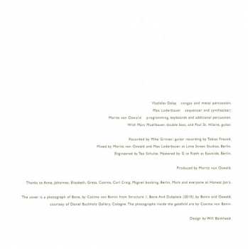 CD Moritz Von Oswald Trio: Horizontal Structures