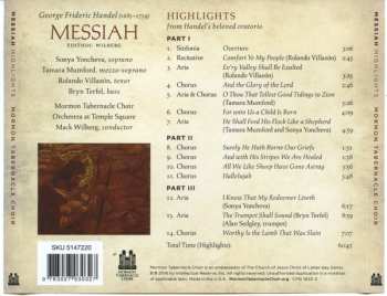 CD Mormon Tabernacle Choir: George Frideric Handel's Messiah Highlights