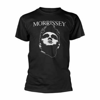 Merch Morrissey: T-shirt Face Logo Morrissey (black)