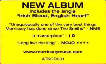 CD Morrissey: You Are The Quarry