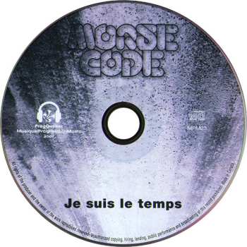 CD Morse Code: Je Suis Le Temps