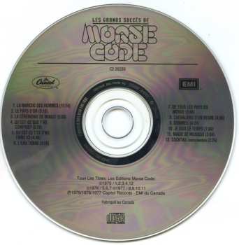 CD Morse Code: Les Grands Succès De Morse Code
