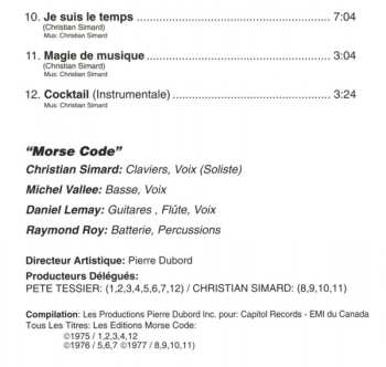 CD Morse Code: Les Grands Succès De Morse Code