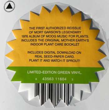 LP Mort Garson: Mother Earth's Plantasia LTD | CLR