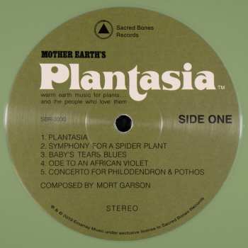 LP Mort Garson: Mother Earth's Plantasia LTD | CLR