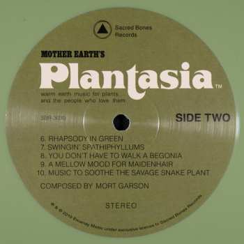 LP Mort Garson: Mother Earth's Plantasia LTD | CLR