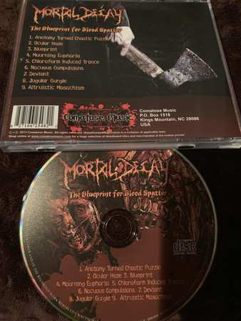 CD Mortal Decay: The Blueprint For Blood Spatter