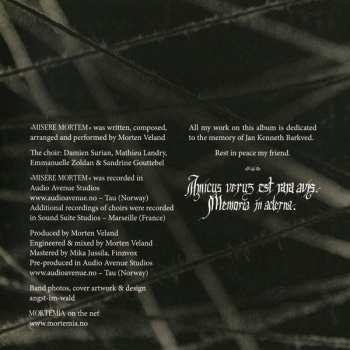 CD Mortemia: Misere Mortem