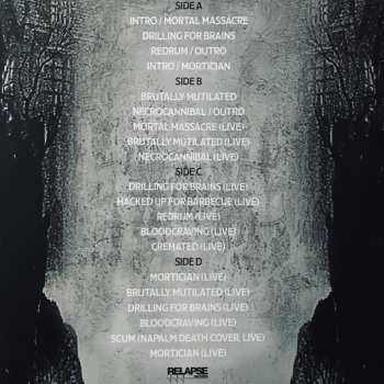 2LP Mortician: Mortal Massacre CLR