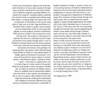 CD Morton Feldman: For John Cage