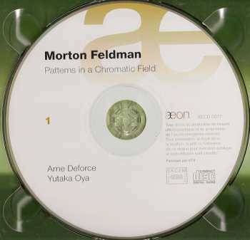 2CD Morton Feldman: Patterns In A Chromatic Field