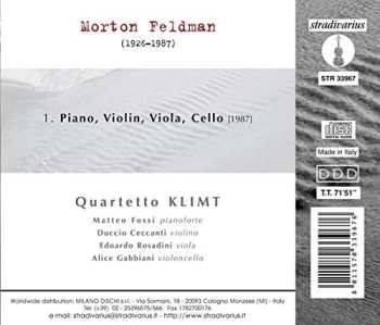 CD Morton Feldman: Piano, Violin, Viola, Cello