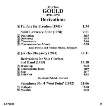 CD Morton Gould: Derivations