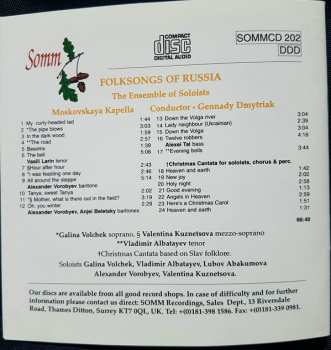 CD Moskovskaya Kapella: Folksongs Of Russia