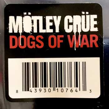 LP Mötley Crüe: Dogs Of War PIC