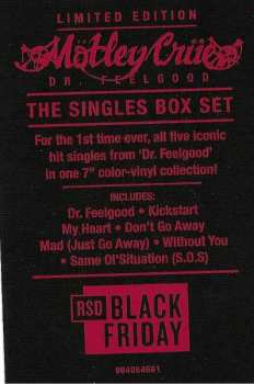 5SP/Doos Mötley Crüe: Dr. Feelgood - The Singles Box Set LTD | CLR