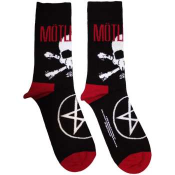 Merch Mötley Crüe: Enkelsokken Skull & Crossbones