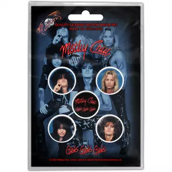 Set Badges Girls, Girls, Girls