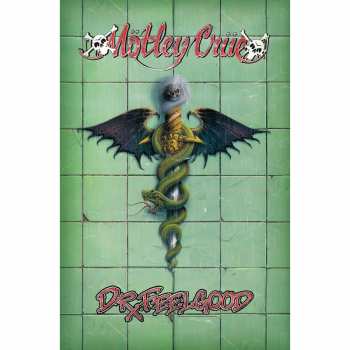 Merch Mötley Crüe: Textielposter Doctor Feelgood