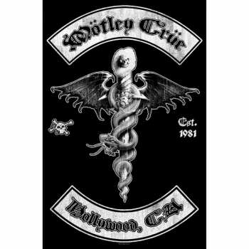 Merch Mötley Crüe: Textielposter Hollywood