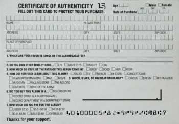 CD Mötley Crüe: Theatre Of Pain - 40th Anniversary