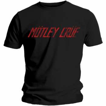 Merch Mötley Crüe: T-shirt Distressed Logo Motley Crue 