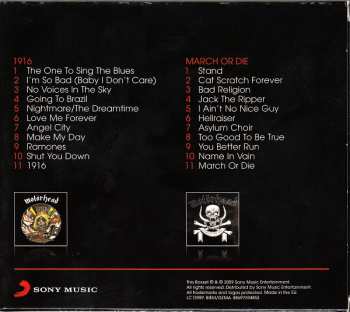 2CD/Doos Motörhead: 1916 / March Ör Die