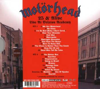 2CD Motörhead: Live At Brixton Academy