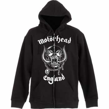 Merch Motörhead: Hoodie Met Rits England 