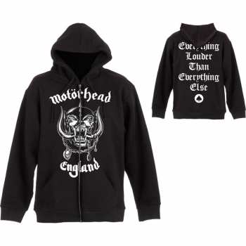 Merch Motörhead: Mikina Se Zipem England  S