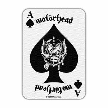 Merch Motörhead: Patch Ace Of Spades Card 