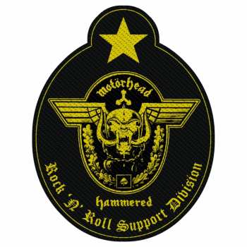 Merch Motörhead: Patch Support Division Cut Out