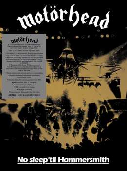 4CD/Doos Motörhead: No Sleep 'Til Hammersmith DLX