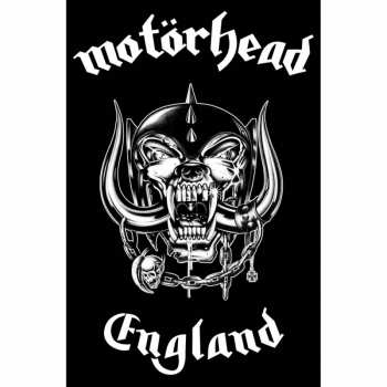 Merch Motörhead: Textielposter England