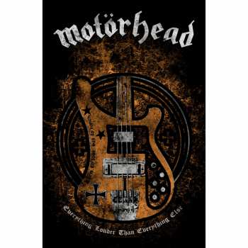 Merch Motörhead: Textielposter Lemmy's Bass