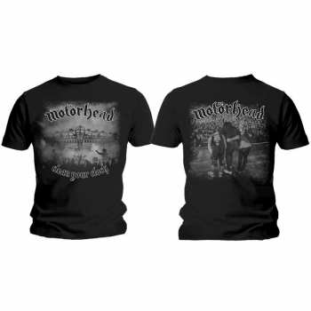 Merch Motörhead: Tričko Clean Your Clock B&w  S