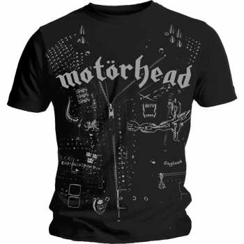 Merch Motörhead: Tričko Leather Jacket  S