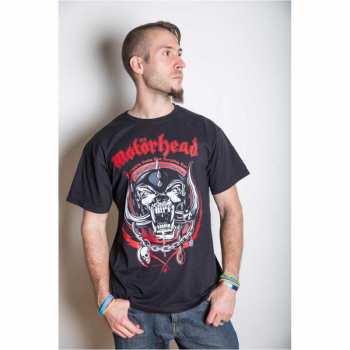Merch Motörhead: Tričko Lightning Wreath  S