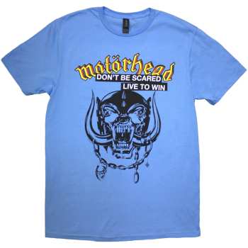 Merch Motörhead: Motorhead Unisex T-shirt: Live To Win (blue) (small) S