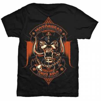 Merch Motörhead: T-shirt Orange Ace 