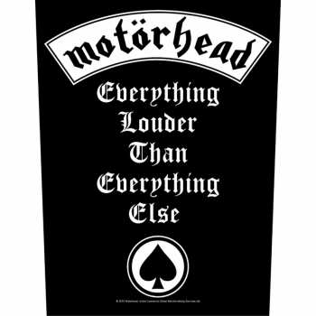 Merch Motörhead: Rugpatch Everything Louder