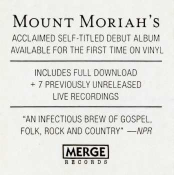 LP Mount Moriah: Mount Moriah