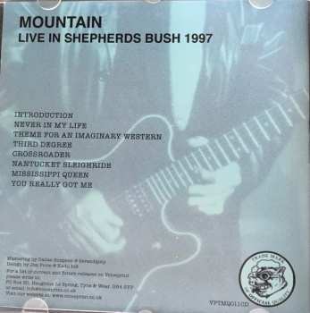 CD Mountain: Shepherds Bush Empire, London 1997