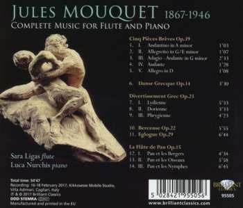 CD Jules Mouquet: Complete Music For Flute And Piano