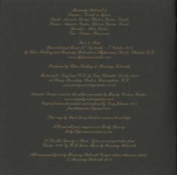 CD Mourning Beloveth: Rust & Bone