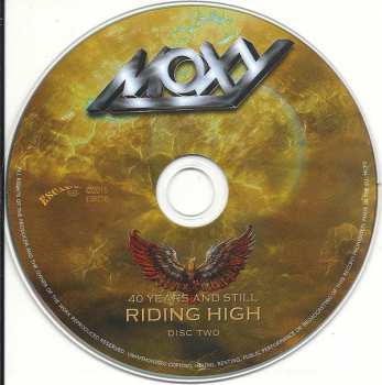 2CD/DVD Moxy: 40 Years And Still Riding High LTD | NUM