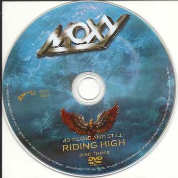 2CD/DVD Moxy: 40 Years And Still Riding High LTD | NUM